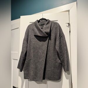 Zara Size small elegant wool mix jacket
